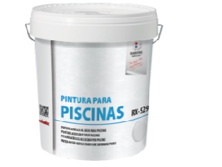 BAIXENS-  RX-529 Pintura para piscinas blanca 15kg 